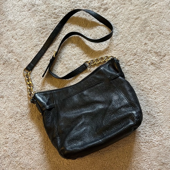 Michael Kors Black Leather Crossbody - Picture 4 of 7